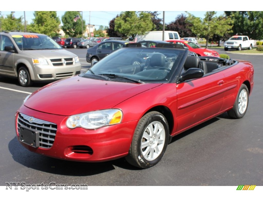 2006 Chrysler Sebring Gtc Convertible In Inferno Red Crystal