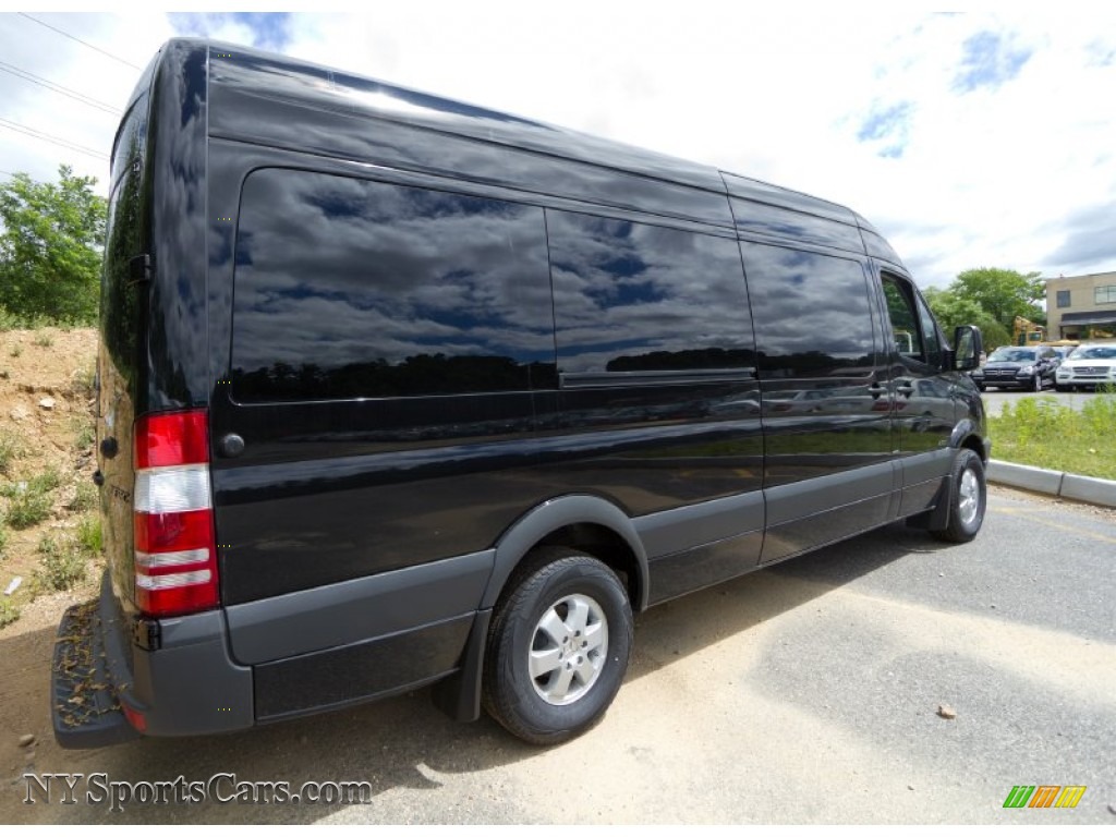 2012 Mercedes Benz Sprinter 2500 High Roof Passenger Van In Carbon Black Metallic Photo 5 