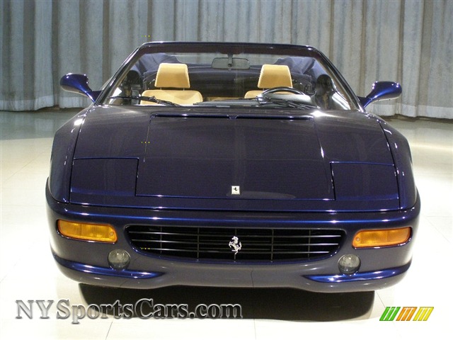 1997 F355 Spider - LeMans Blue / Tan photo #4