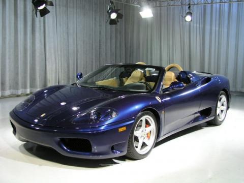 New Blue Cars Ferrari 2011 Picture