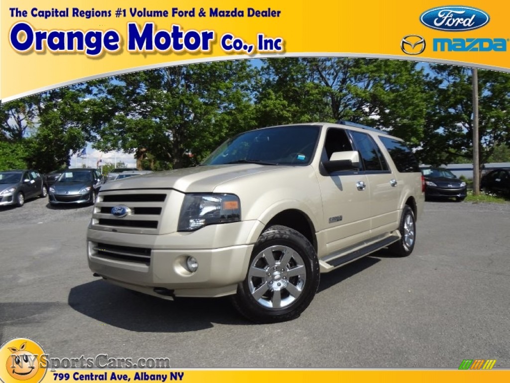 2007 Ford Expedition EL Limited 4x4 in Pueblo Gold Metallic A31475
