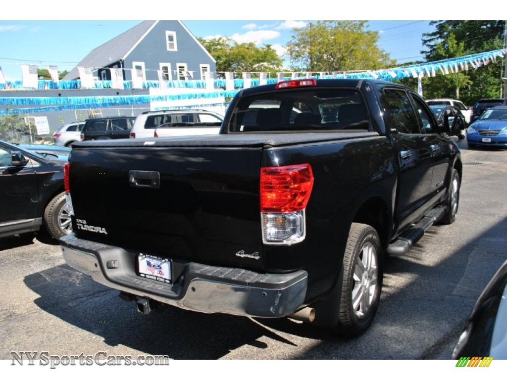 2010 Toyota Tundra Limited CrewMax 4x4 in Black photo #6 - 136231