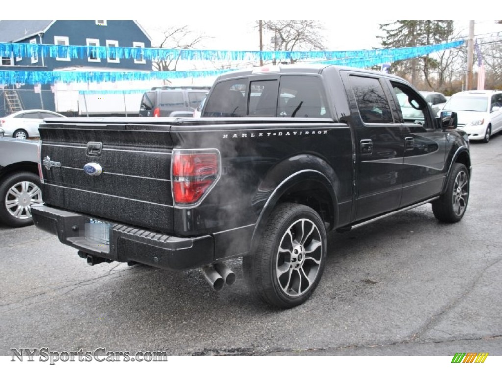 2012 Ford F150 Harley Davidson SuperCrew 4x4 In Tuxedo Black Metallic 