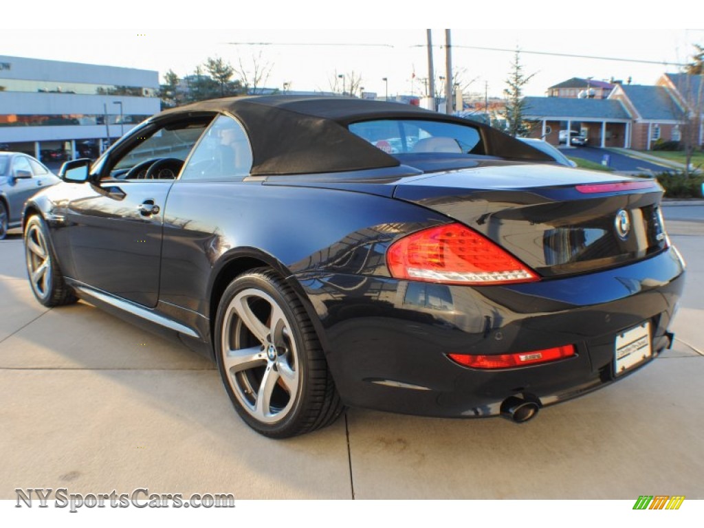 2010 BMW 6 Series 650i Convertible in Carbon Black Metallic photo #4