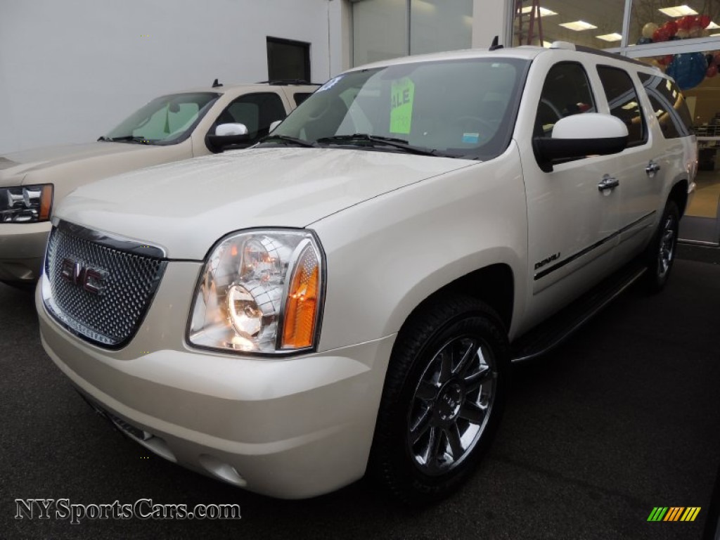 2010 Gmc Yukon Xl Denali Awd In White Diamond Tricoat 193684