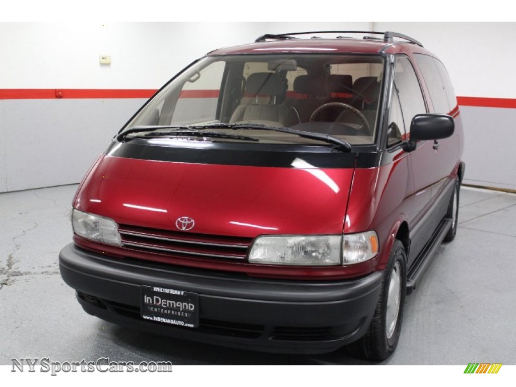 1995 Toyota Previa LE SC All Trac In Burgundy Pearl Photo 5 048532 NYSportsCars Cars 