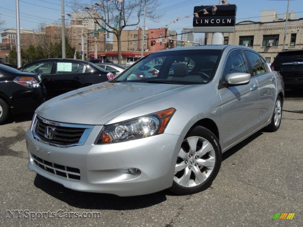 2009 Honda Accord EXL V6 Sedan in Alabaster Silver Metallic 016016 Cars