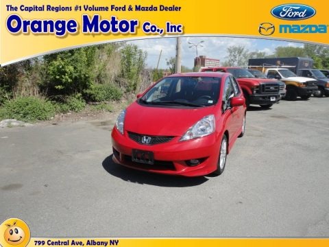 Milano Red 2010 Honda Fit Sport