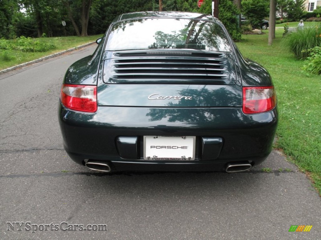 2005 911 Carrera Coupe - Dark Teal Metallic / Black photo #5