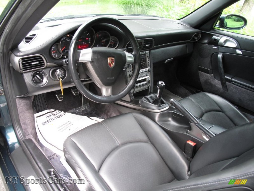 2005 911 Carrera Coupe - Dark Teal Metallic / Black photo #10