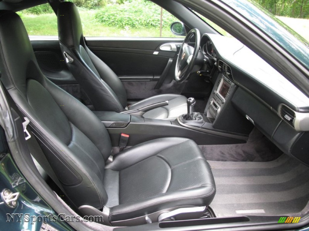 2005 911 Carrera Coupe - Dark Teal Metallic / Black photo #13
