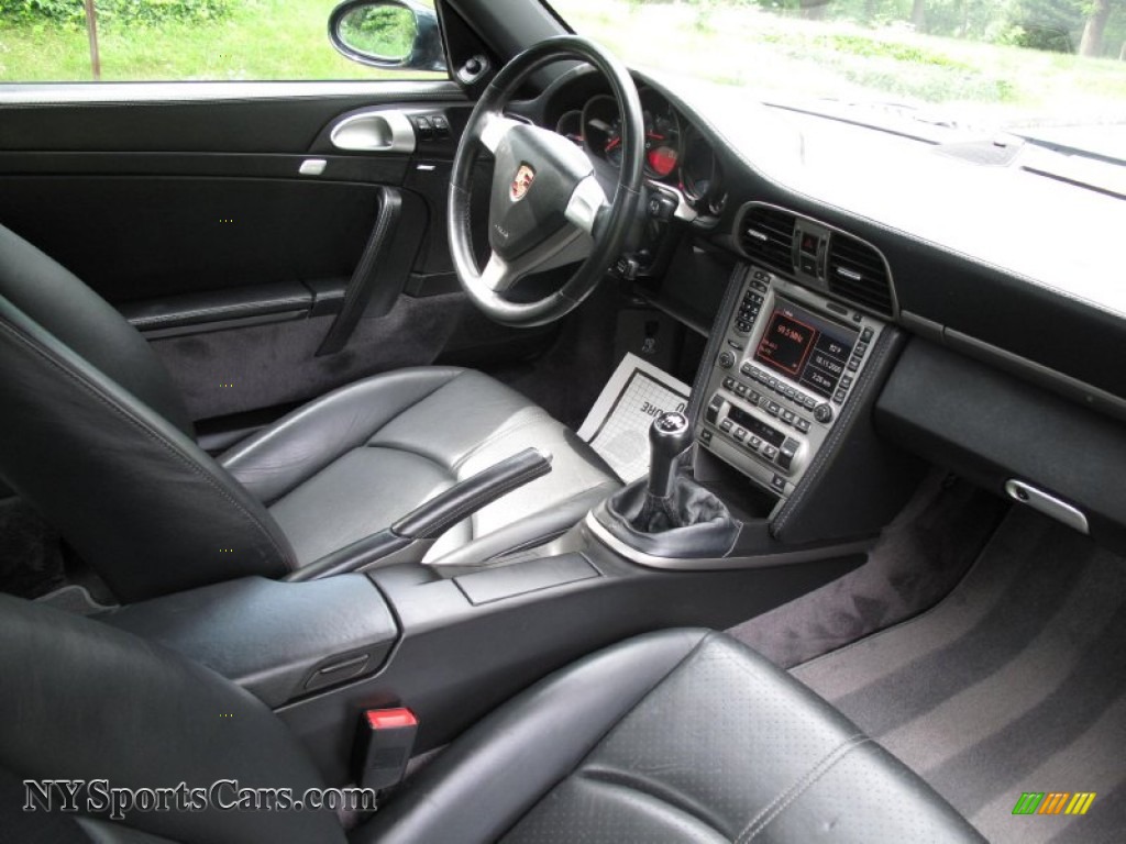2005 911 Carrera Coupe - Dark Teal Metallic / Black photo #14