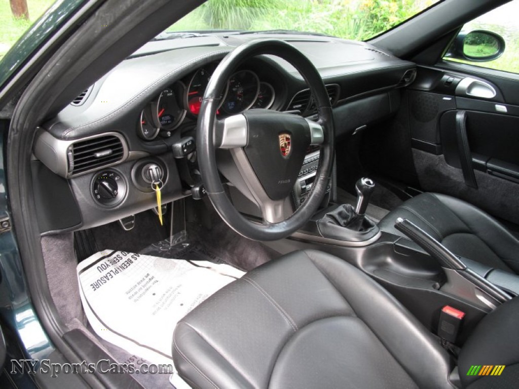 2005 911 Carrera Coupe - Dark Teal Metallic / Black photo #16