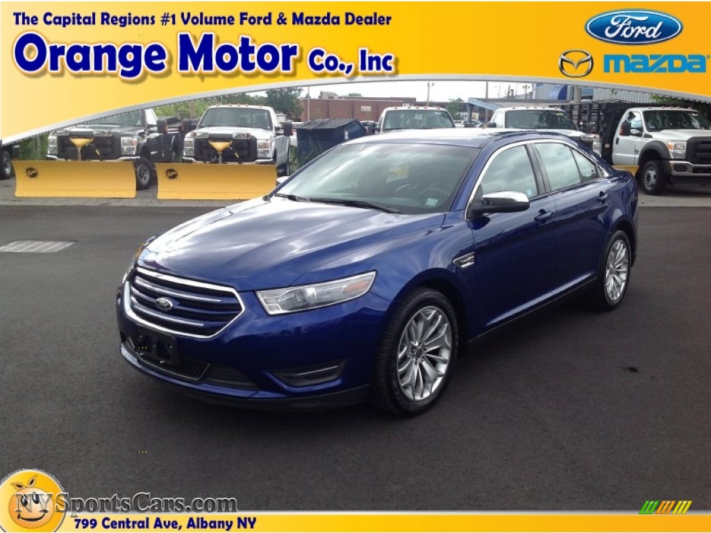 2013 Ford Taurus Limited In Deep Impact Blue Metallic Photo 2 129804