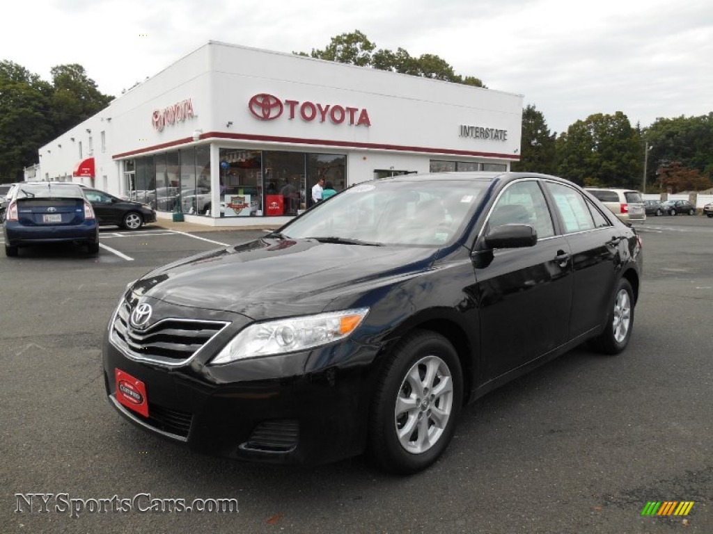 2011 Camry LE - Black / Bisque photo #1