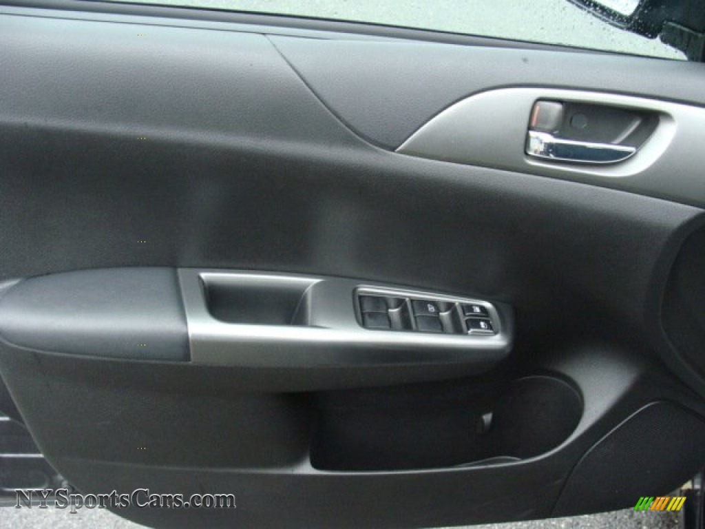 2011 Impreza 2.5i Premium Wagon - Dark Gray Metallic / Carbon Black photo #7