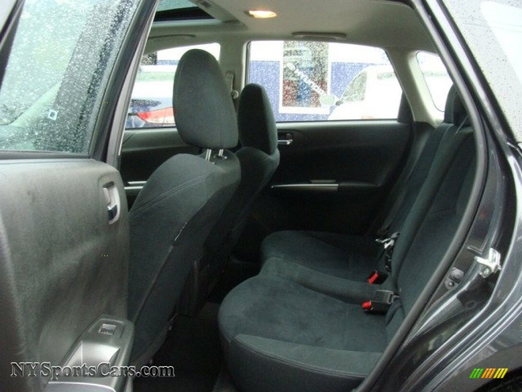2011 Impreza 2.5i Premium Wagon - Dark Gray Metallic / Carbon Black photo #21