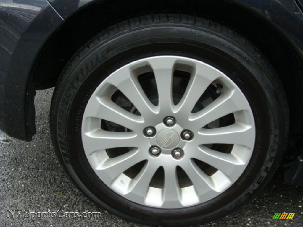 2011 Impreza 2.5i Premium Wagon - Dark Gray Metallic / Carbon Black photo #28
