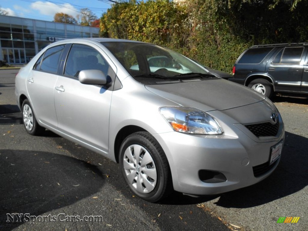 2012 Toyota Yaris Sedan in Classic Silver Metallic ...