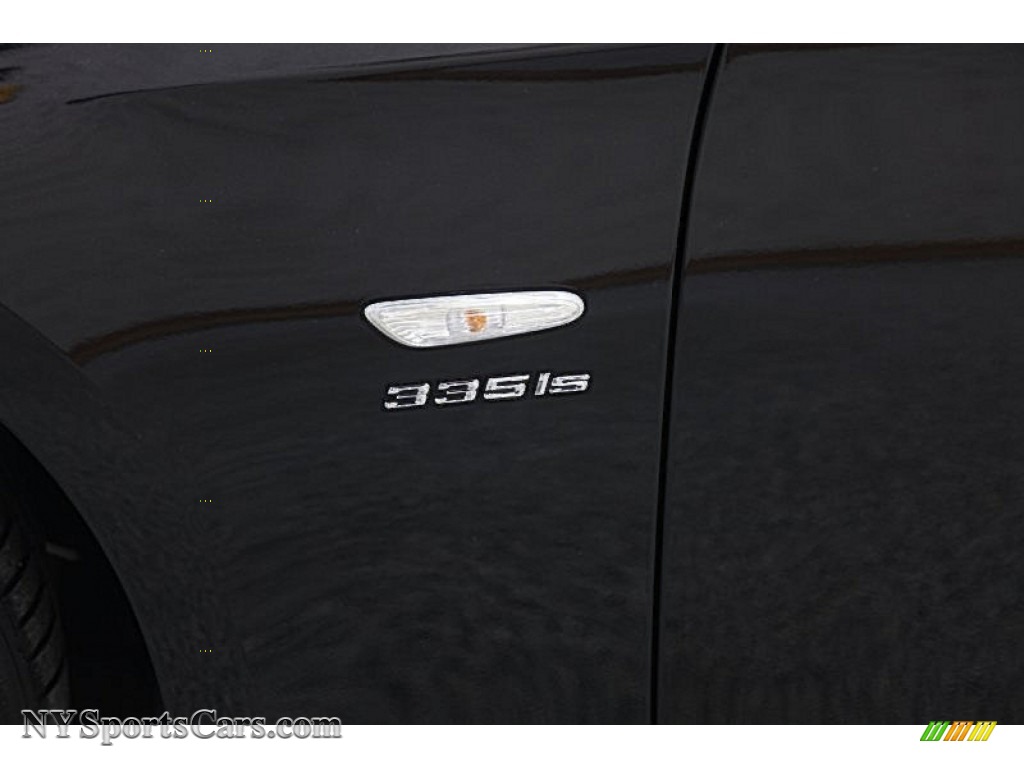 2011 3 Series 335is Convertible - Black Sapphire Metallic / Black photo #7