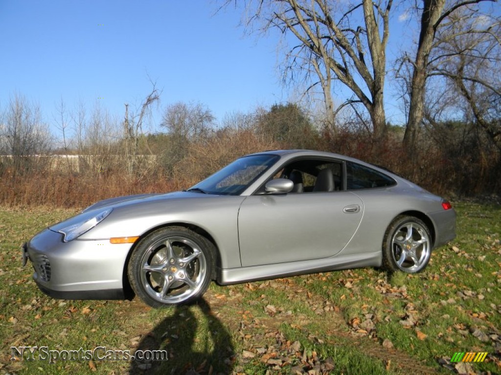 2004 911 Carrera 40th Anniversary Edition Coupe - GT Silver Metallic / Natural Leather Grey photo #2
