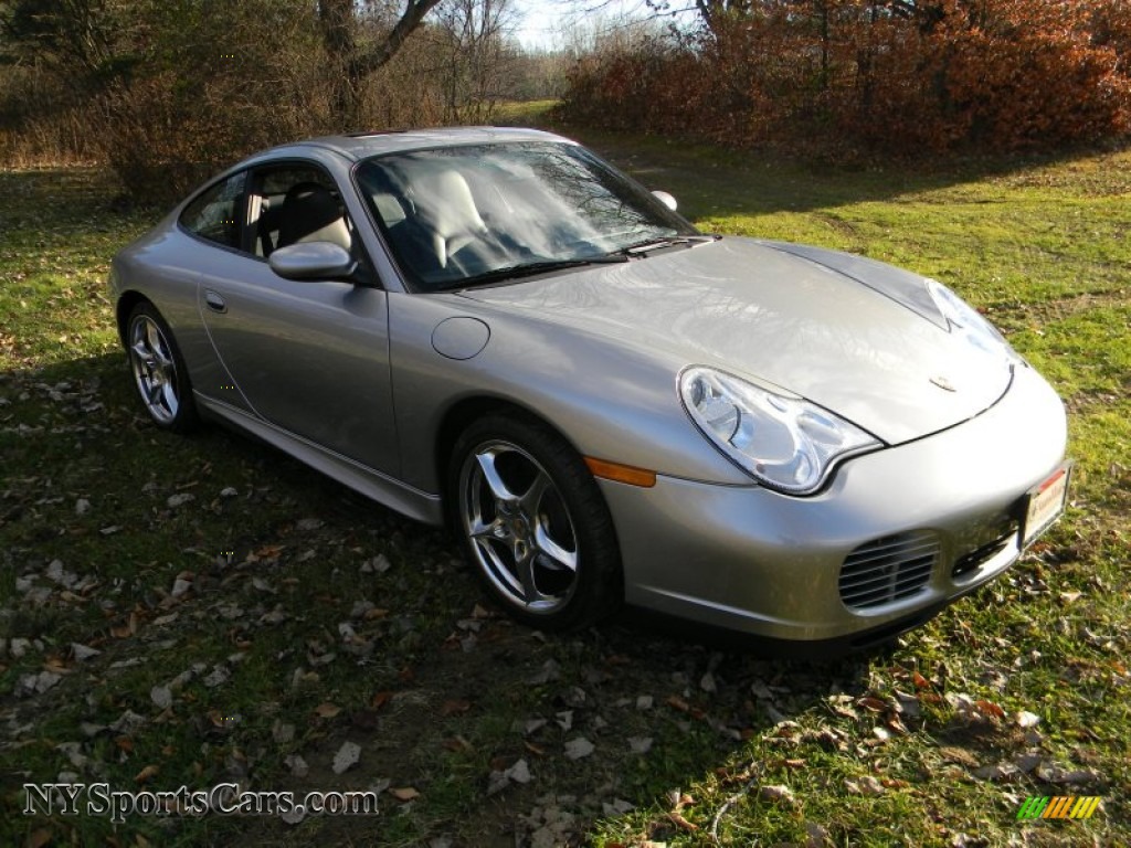 2004 911 Carrera 40th Anniversary Edition Coupe - GT Silver Metallic / Natural Leather Grey photo #8