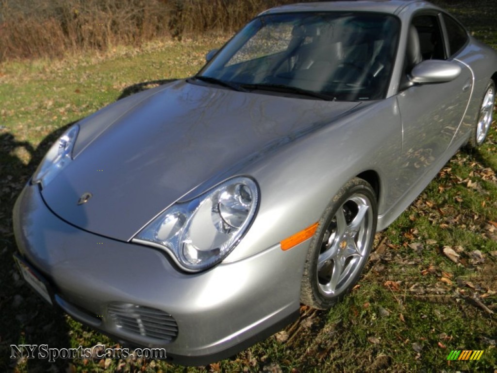 2004 911 Carrera 40th Anniversary Edition Coupe - GT Silver Metallic / Natural Leather Grey photo #30