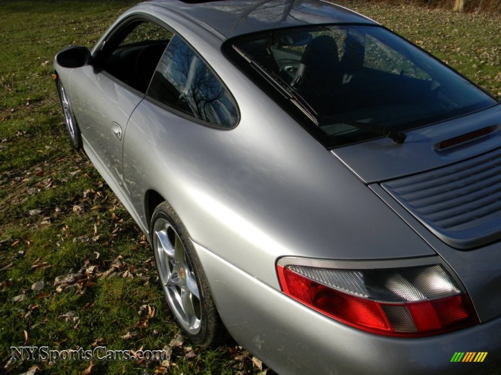 2004 911 Carrera 40th Anniversary Edition Coupe - GT Silver Metallic / Natural Leather Grey photo #38