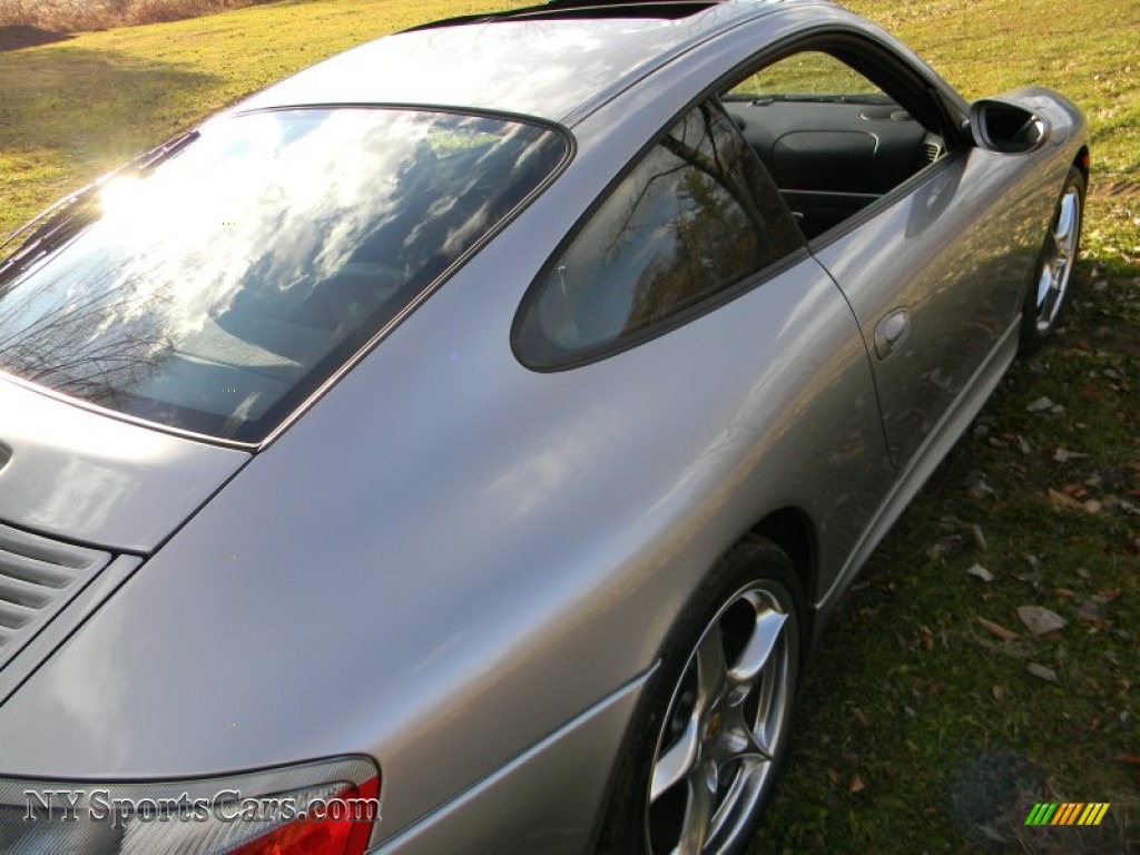 2004 911 Carrera 40th Anniversary Edition Coupe - GT Silver Metallic / Natural Leather Grey photo #39