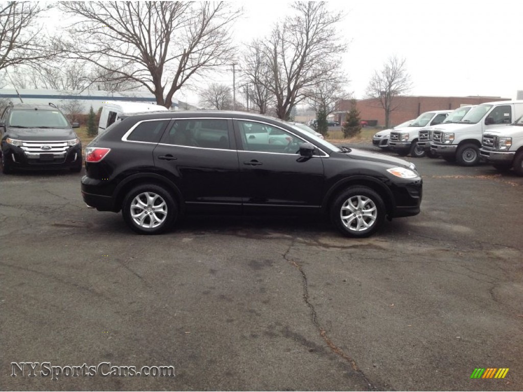 2011 Mazda CX-9 Touring AWD in Brilliant Black photo #8 - 303724