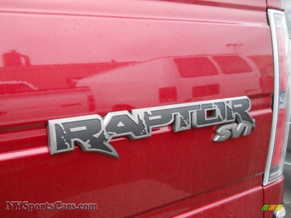 2014 F150 SVT Raptor SuperCrew 4x4 - Ruby Red / Raptor Special Edition Black/Brick Accent photo #19