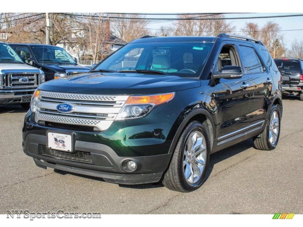 2013 Ford Explorer XLT 4WD in Green Gem Metallic photo 18 B67519