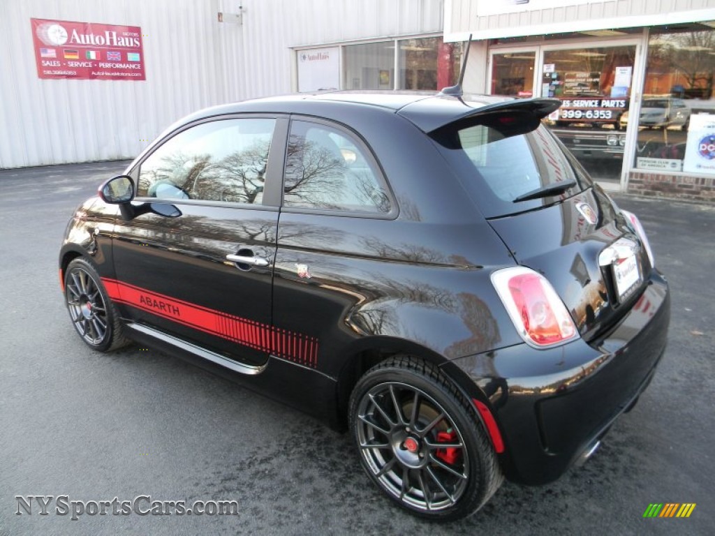 2012 Fiat 500 Abarth In Nero Black Photo 3 339389 NYSportsCars Cars For Sale In New 