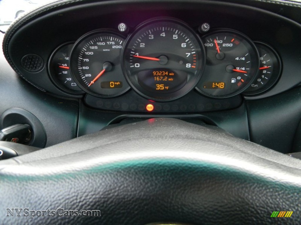 2003 911 Carrera 4S Coupe - Seal Grey Metallic / Black photo #10