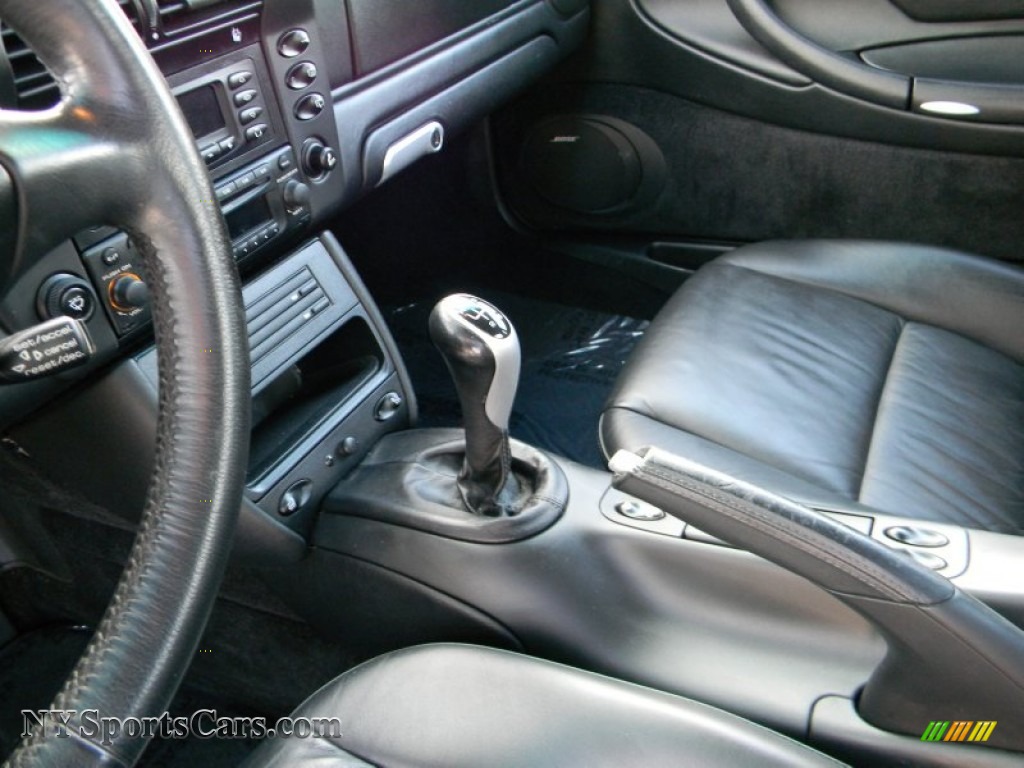 2003 911 Carrera 4S Coupe - Seal Grey Metallic / Black photo #12