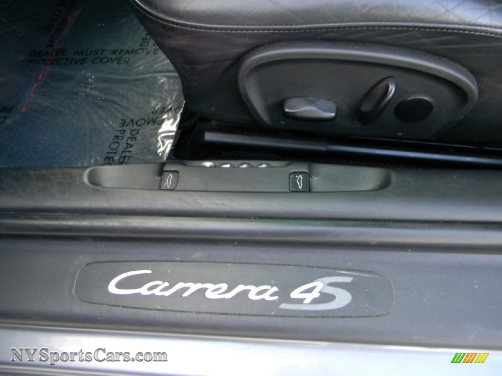 2003 911 Carrera 4S Coupe - Seal Grey Metallic / Black photo #20