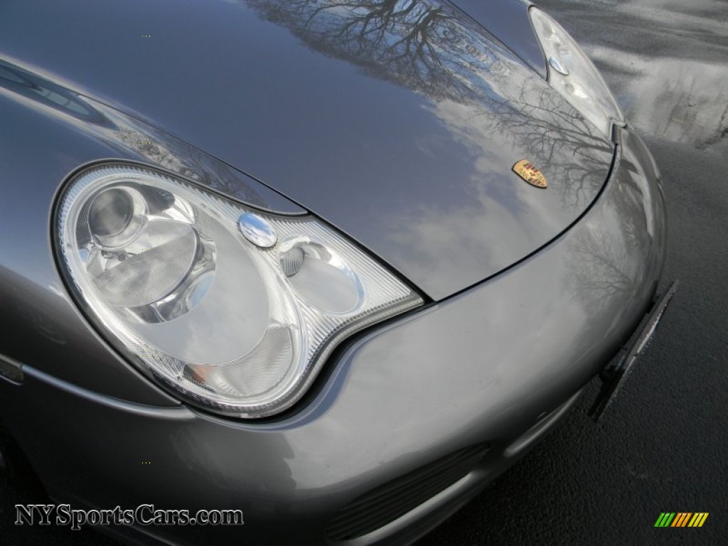 2003 911 Carrera 4S Coupe - Seal Grey Metallic / Black photo #26
