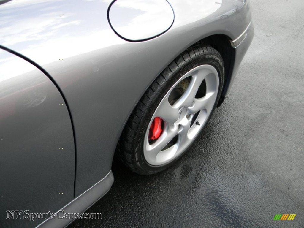 2003 911 Carrera 4S Coupe - Seal Grey Metallic / Black photo #27