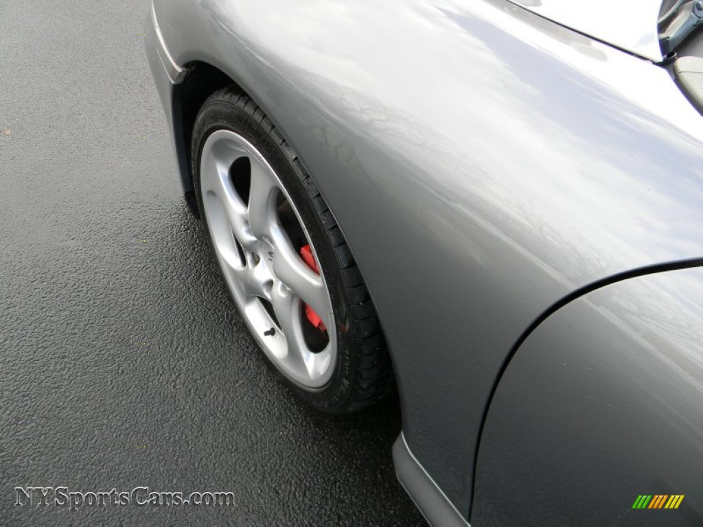 2003 911 Carrera 4S Coupe - Seal Grey Metallic / Black photo #30