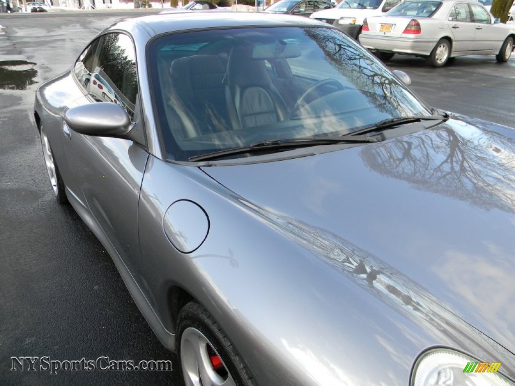 2003 911 Carrera 4S Coupe - Seal Grey Metallic / Black photo #31