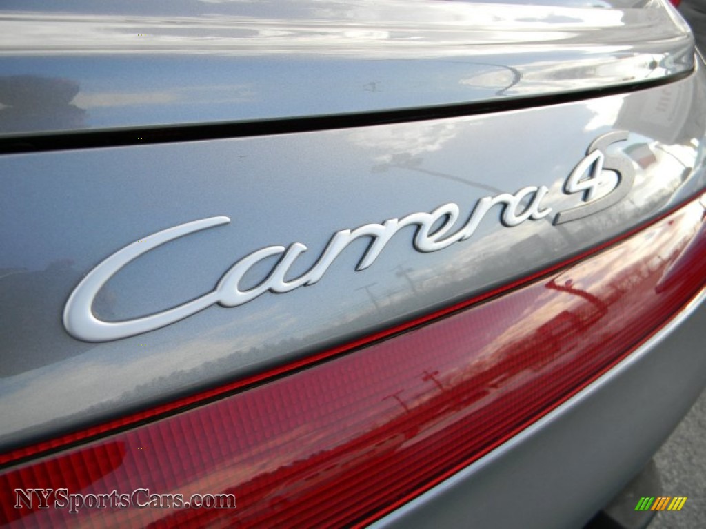 2003 911 Carrera 4S Coupe - Seal Grey Metallic / Black photo #42