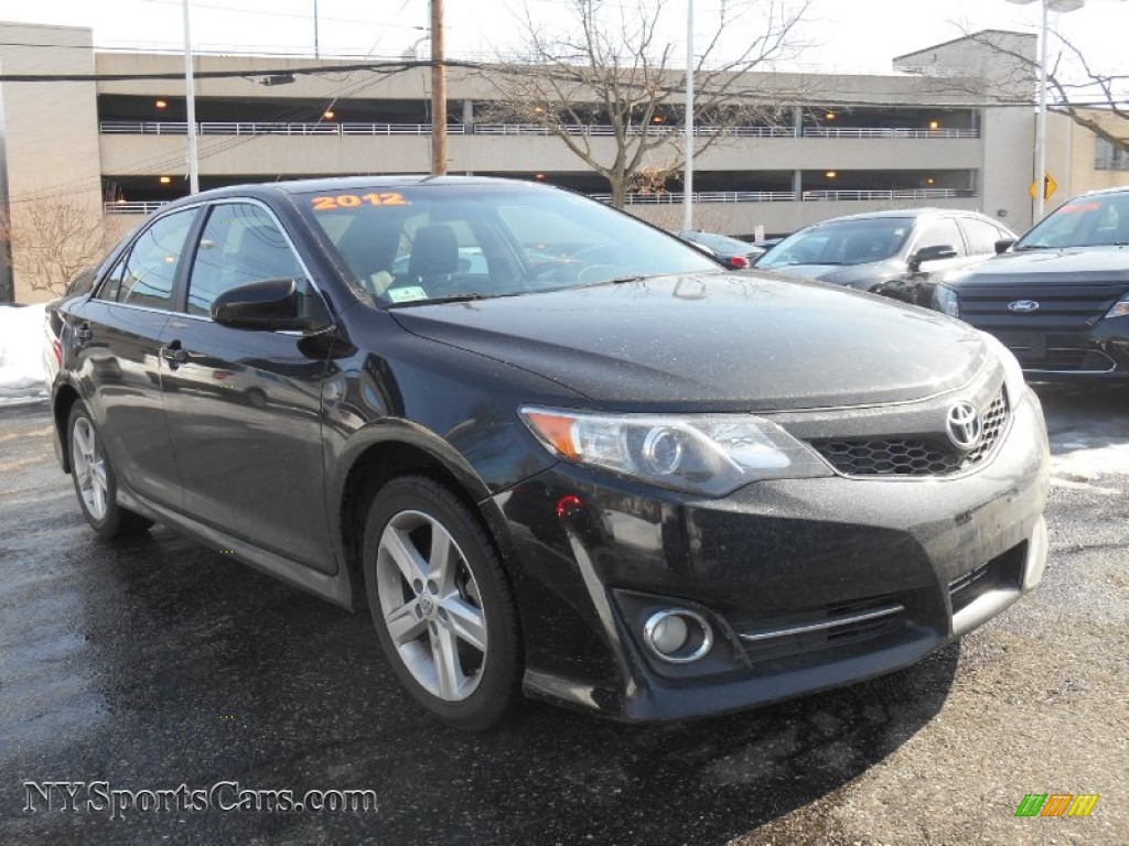 2012 Toyota Camry SE in Attitude Black Metallic 094843 NYSportsCars