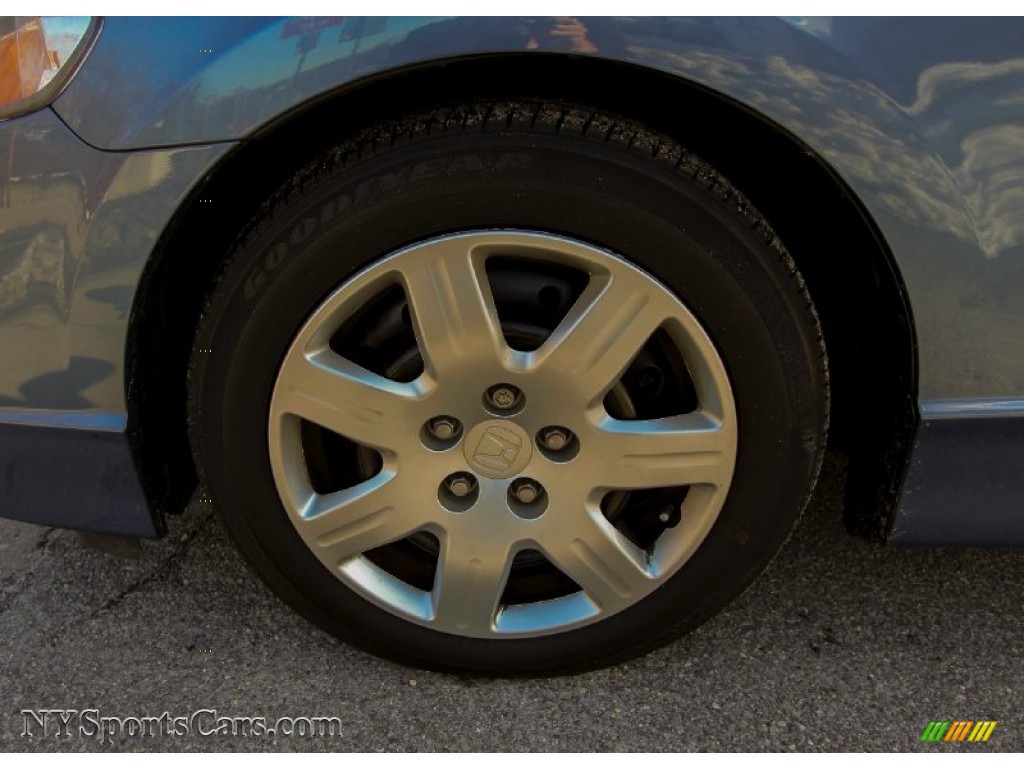 2011 Civic LX Sedan - Atomic Blue Metallic / Gray photo #8