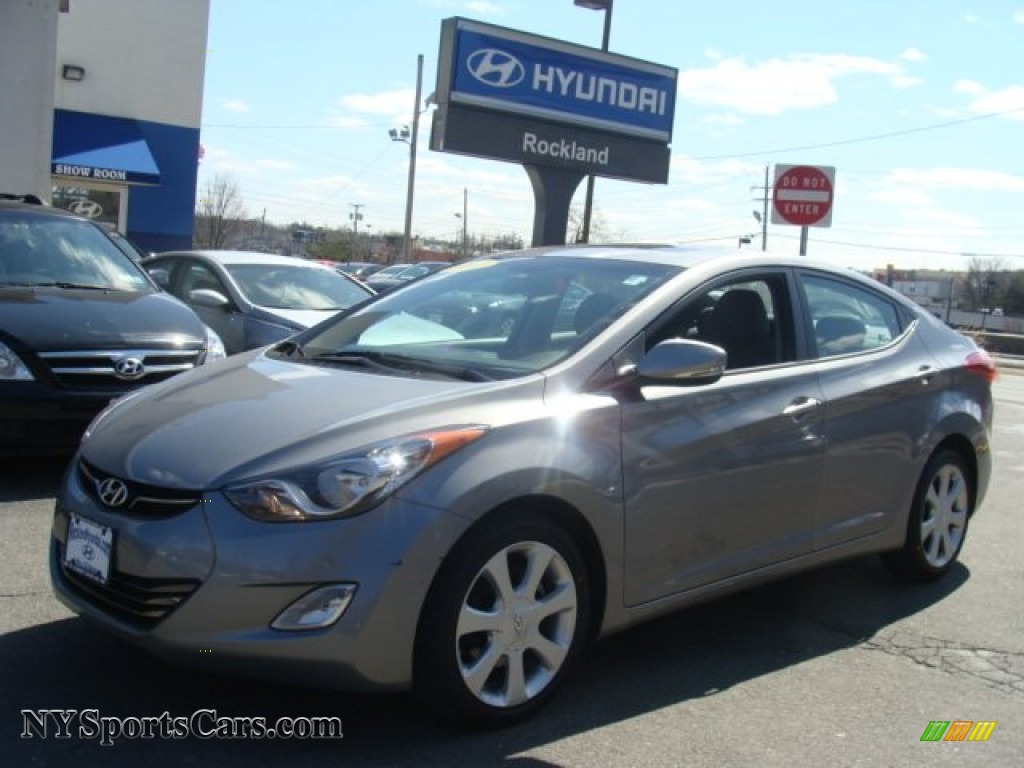 2012 Hyundai Elantra Limited in Harbor Gray Metallic photo 9 223704