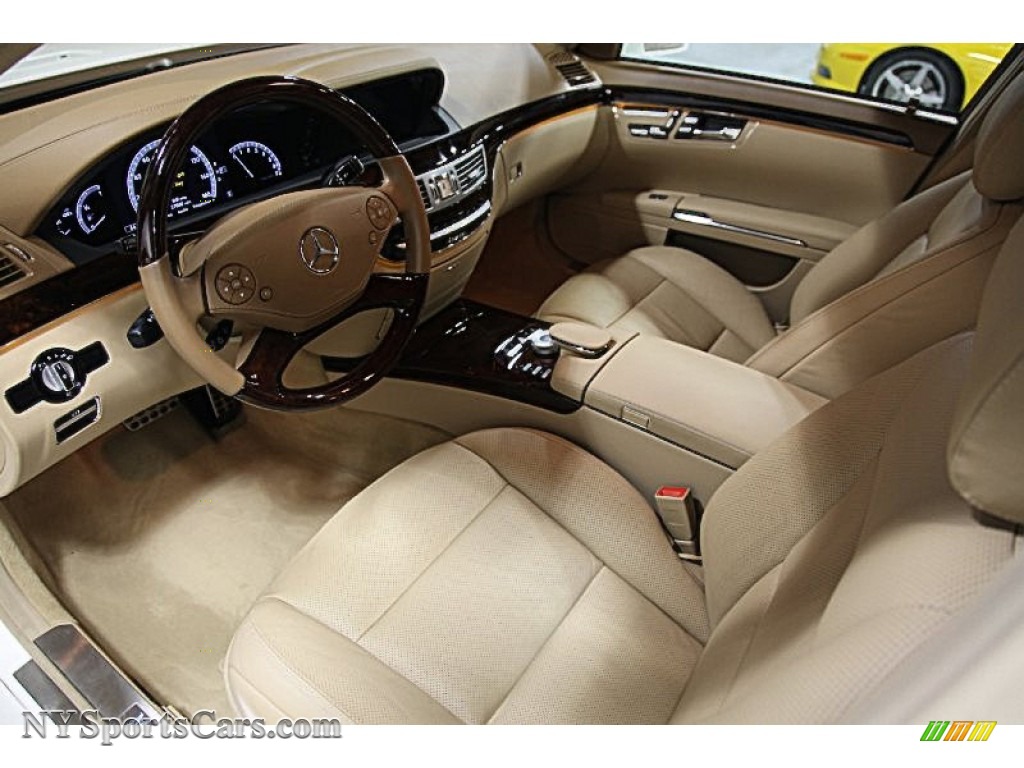 2012 S 550 4Matic Sedan - Diamond White Metallic / Cashmere/Savanna photo #9