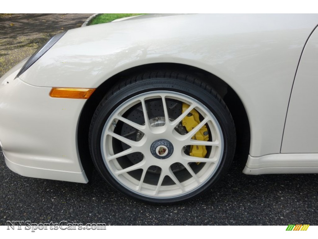2010 911 Turbo Cabriolet - Cream White / Sand Beige photo #10