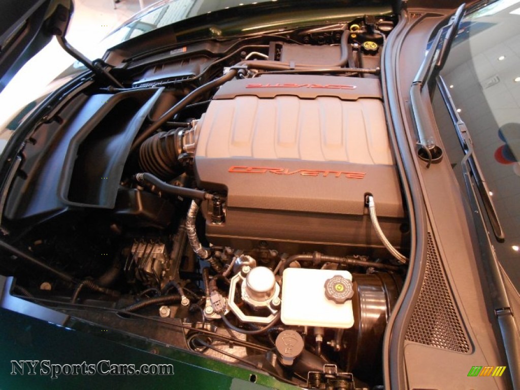 2014 Corvette Stingray Convertible Z51 Premiere Edition - Lime Rock Green Metallic / Premire Edition Brownstone Suede photo #17
