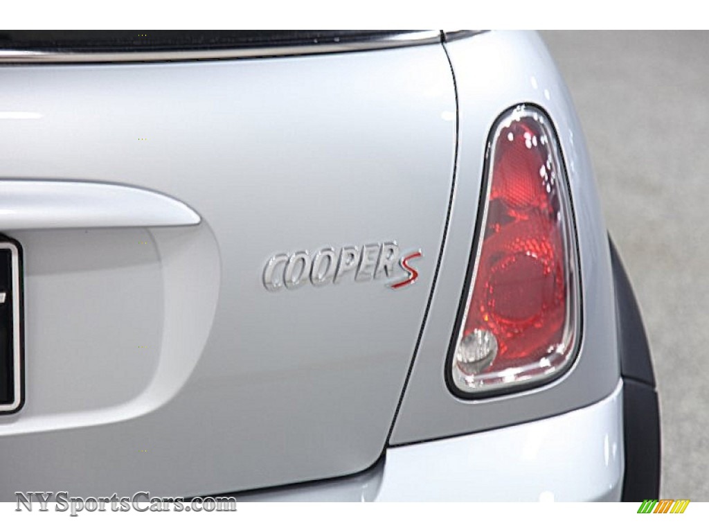 2005 Cooper S Hardtop - Pure Silver Metallic / Tartan Red/Panther Black photo #6