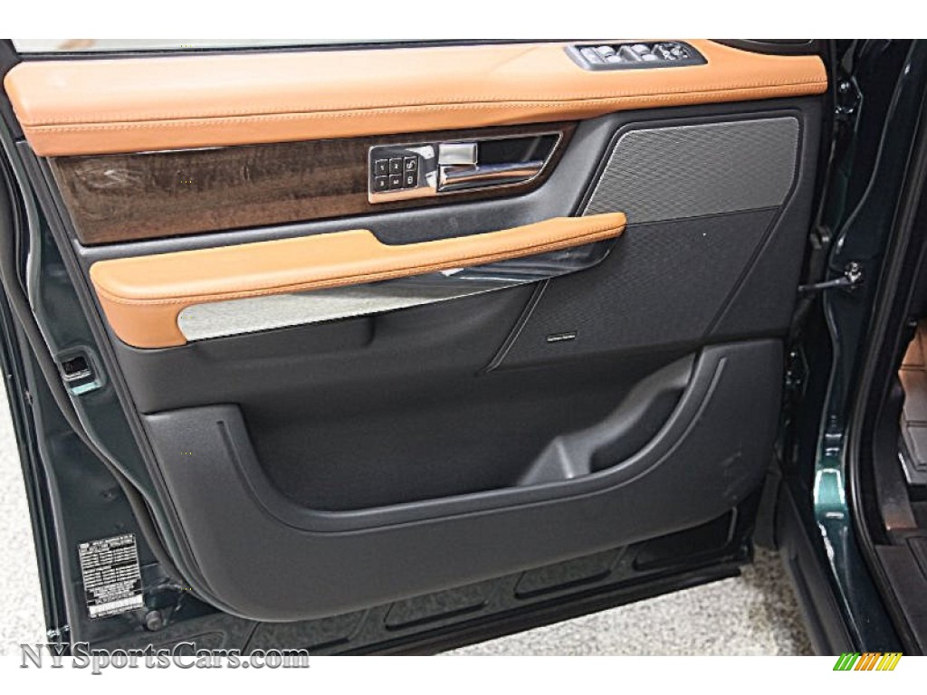 2013 Range Rover Sport HSE - Aintree Green Metallic / Tan photo #8