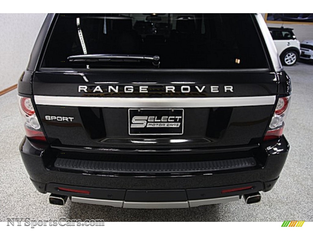 2013 Range Rover Sport HSE - Santorini Black / Ebony photo #5